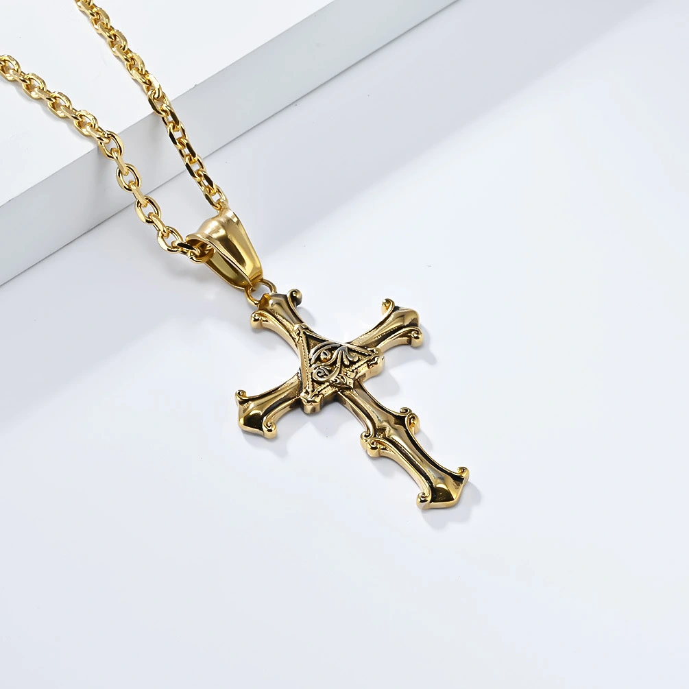 گردنبند صلیب مصری Eye of Horus برای مردان و زنان SLKS-DZ536 1