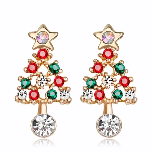 Factory Supply New Fashion Jewelry Personalized Christmas Earrings Christmas Ornaments 1