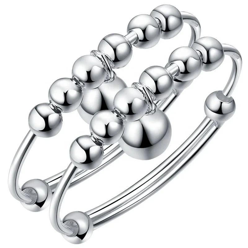 S990 Newborn Baby Gift Jewelry Transfer Bead Silver Baby Boy Silver Bracelet Adjustable Size Children Bracelet 1