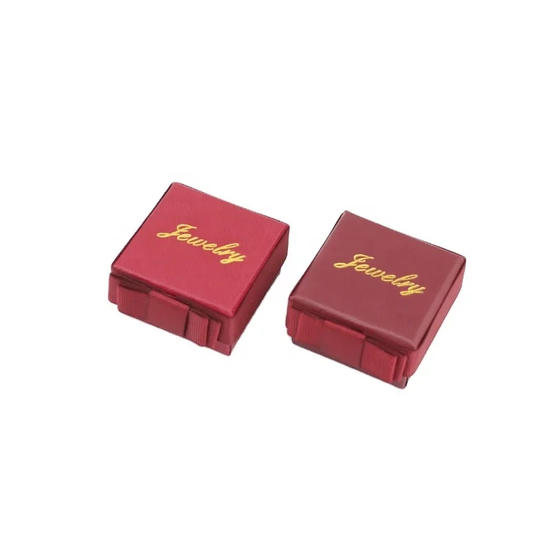 Customized Green Bowknot Jewelry Package Box Set Ring Gift Box Necklace Box For Package 1