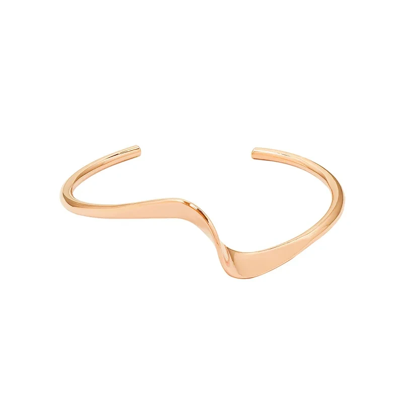 New Fashion Trendy Bracelet New 2023 Circle Bracelet Twist Open Expandable Bangle Bracelets For Women 1