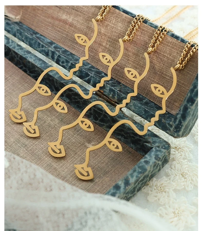 Stainless Necklace About 55cm+5cm Extension - - SLKS Jewelry 5