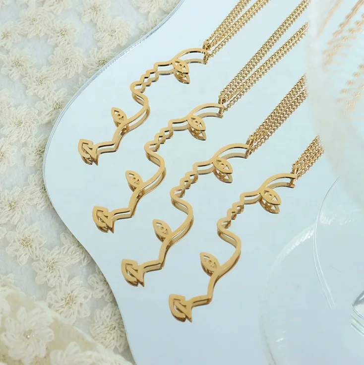 Stainless Necklace About 55cm+5cm Extension - - SLKS Jewelry 3