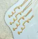 Stainless Necklace About 55cm+5cm Extension - - SLKS Jewelry 3