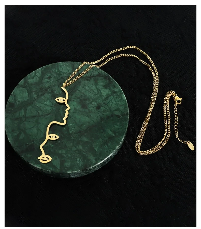 Stainless Necklace About 55cm+5cm Extension - - SLKS Jewelry 6