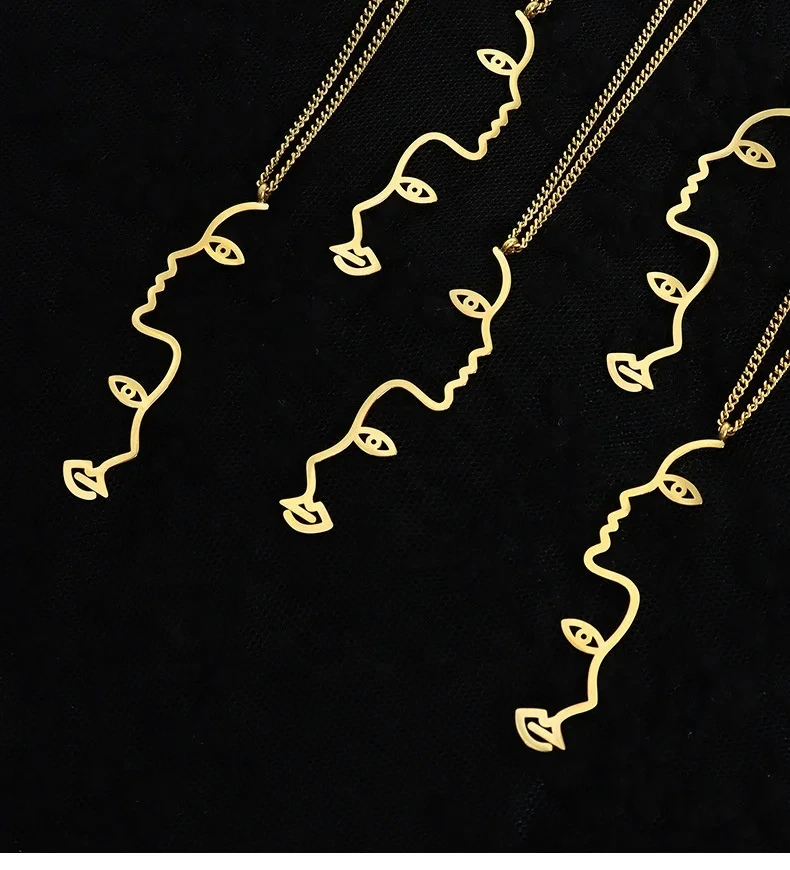 Stainless Necklace About 55cm+5cm Extension - - SLKS Jewelry 4