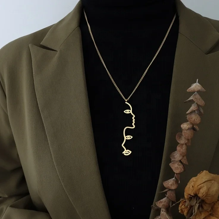 Stainless Necklace About 55cm+5cm Extension - - SLKS Jewelry 2