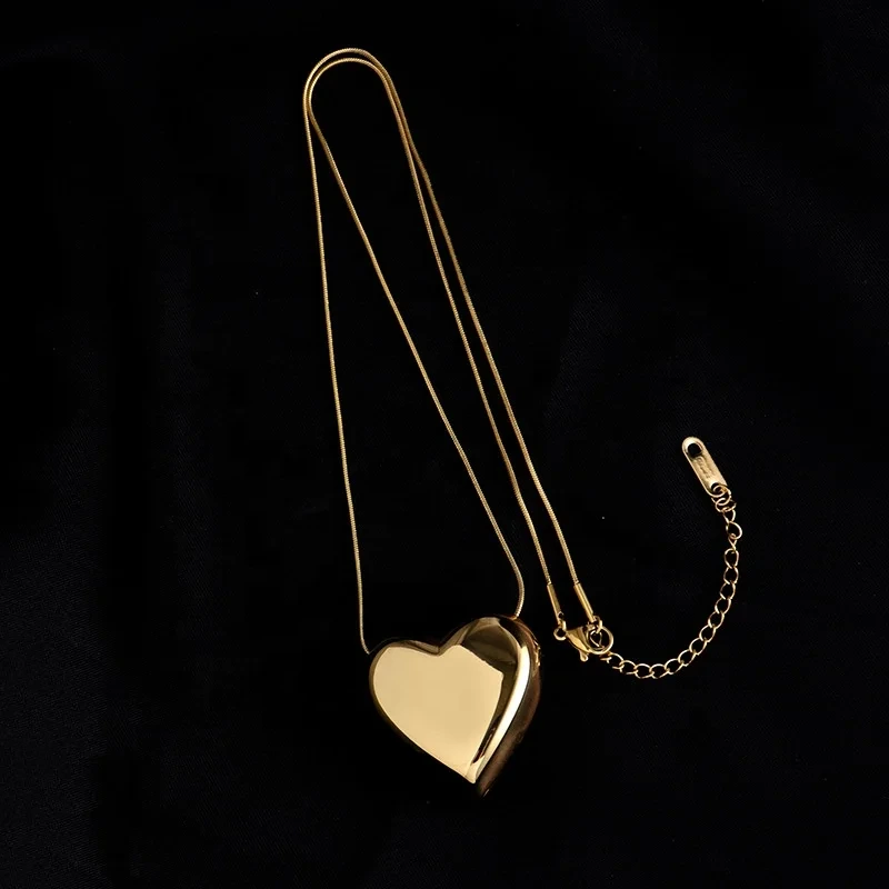 Stainless Steel Silver Necklace Wedding - - SLKS Jewelry 5