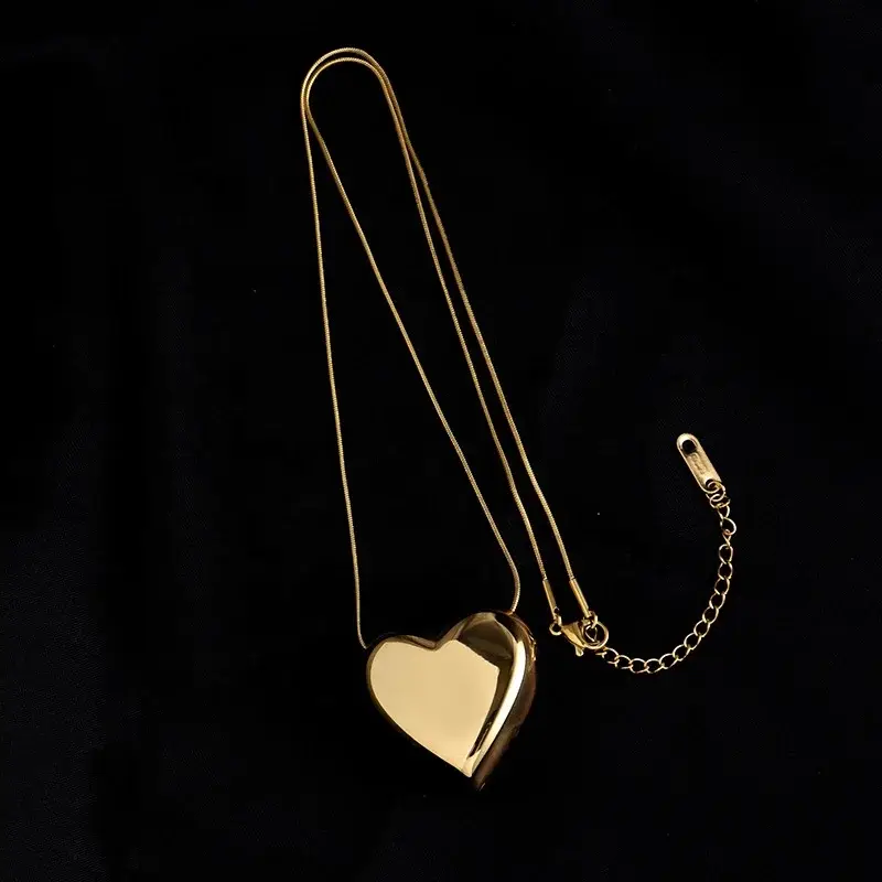 Stainless Steel Silver Necklace Wedding - - SLKS Jewelry 5