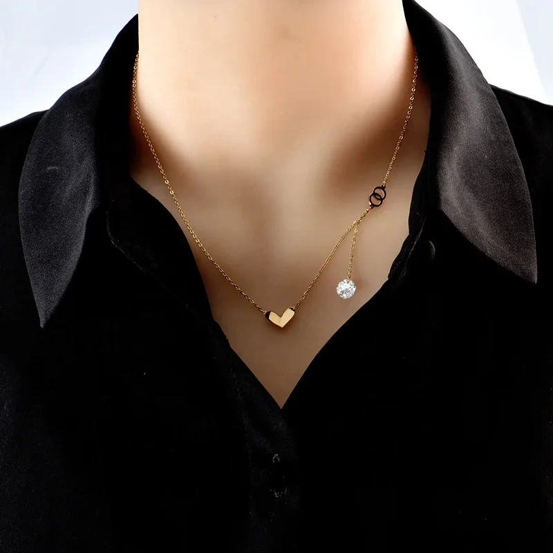 Steel Necklace Wholesale TRENDY by SLKS Jewelry 3