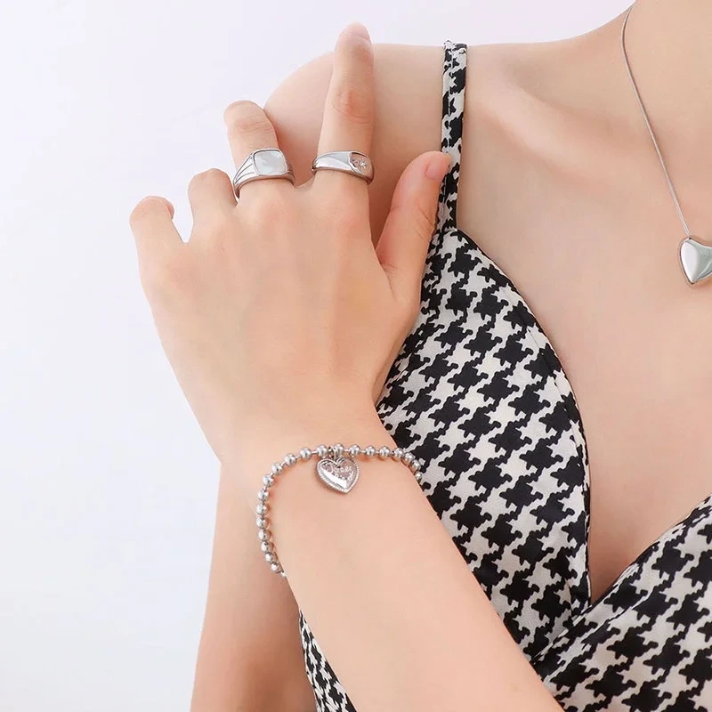 Stainless Steel Necklace Chain Bulk Cuff Bracelets - - SLKS Jewelry 4