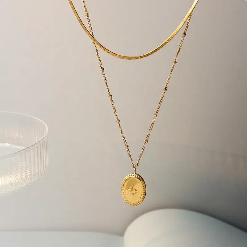 Stainless Steel Necklace Warmly Welcomed - - SLKS Jewelry 3