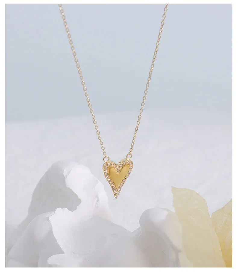 Stainless Necklace Heart by SLKS Jewelry 6