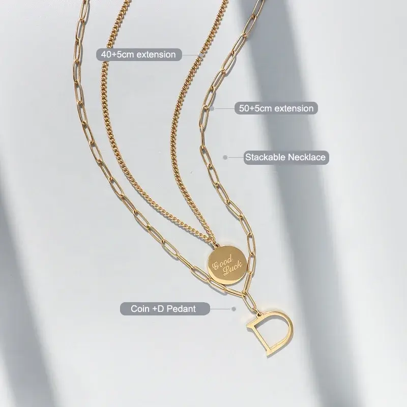 Stainless Steel Jewelry Necklace Titanium Steel by SLKS Jewelry 2