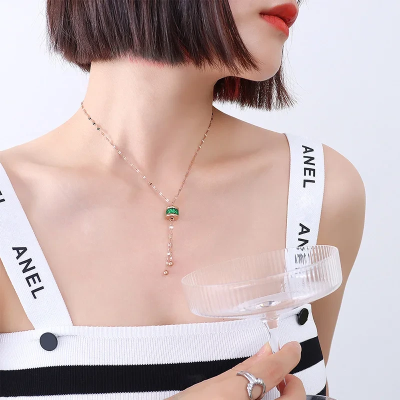 Stainless Silver Necklace Hip Hop - - SLKS Jewelry 6