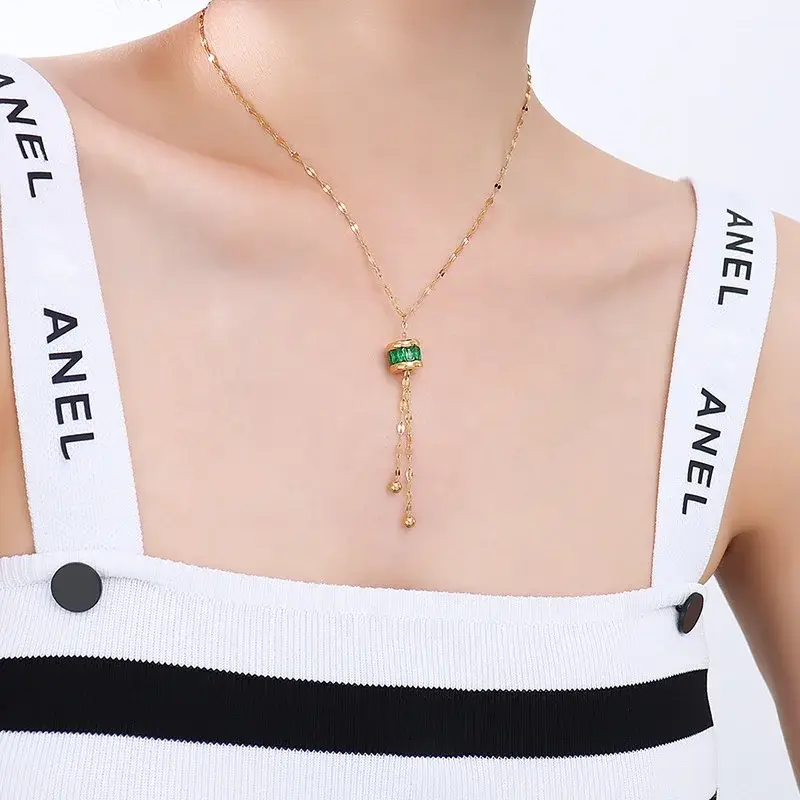 Stainless Silver Necklace Hip Hop - - SLKS Jewelry 7