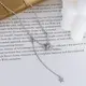 Stainless Silver Necklace Steel /Gold by SLKS Jewelry 5