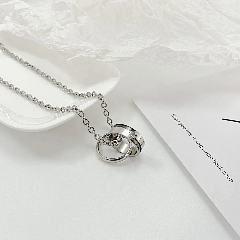 Stainless Silver Necklace Electroplating - - SLKS Jewelry 2