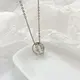 Stainless Silver Necklace Electroplating - - SLKS Jewelry 6