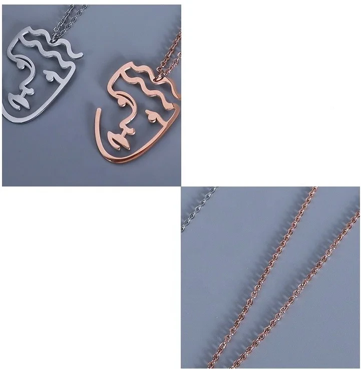 Hot Stainless Necklace for Men TRENDY SLKS Jewelry Brand 5