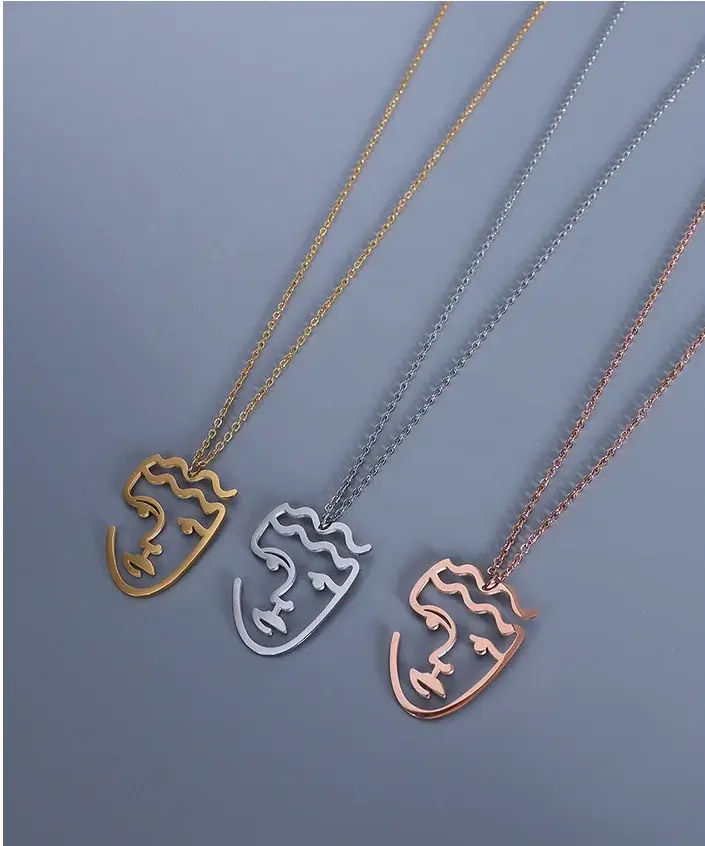 Hot Stainless Necklace for Men TRENDY SLKS Jewelry Brand 6