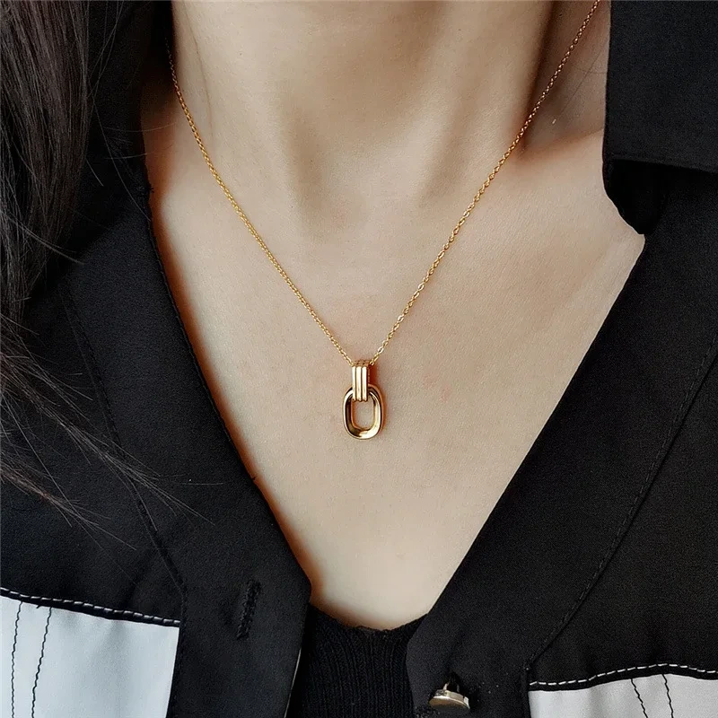 Custom Stainless Steel Necklace Stainless Steel SLKS Jewelry 2