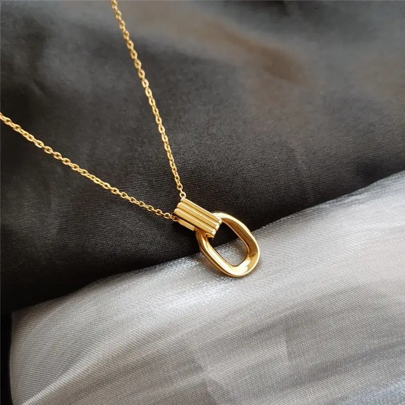 Custom Stainless Steel Necklace Stainless Steel SLKS Jewelry 3