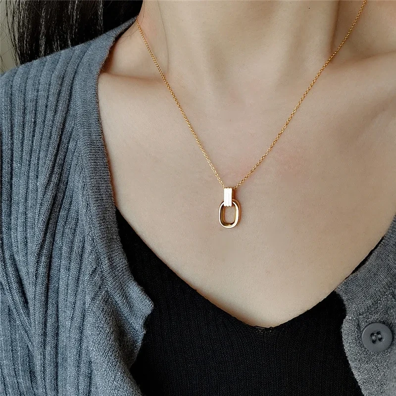 Custom Stainless Steel Necklace Stainless Steel SLKS Jewelry 4