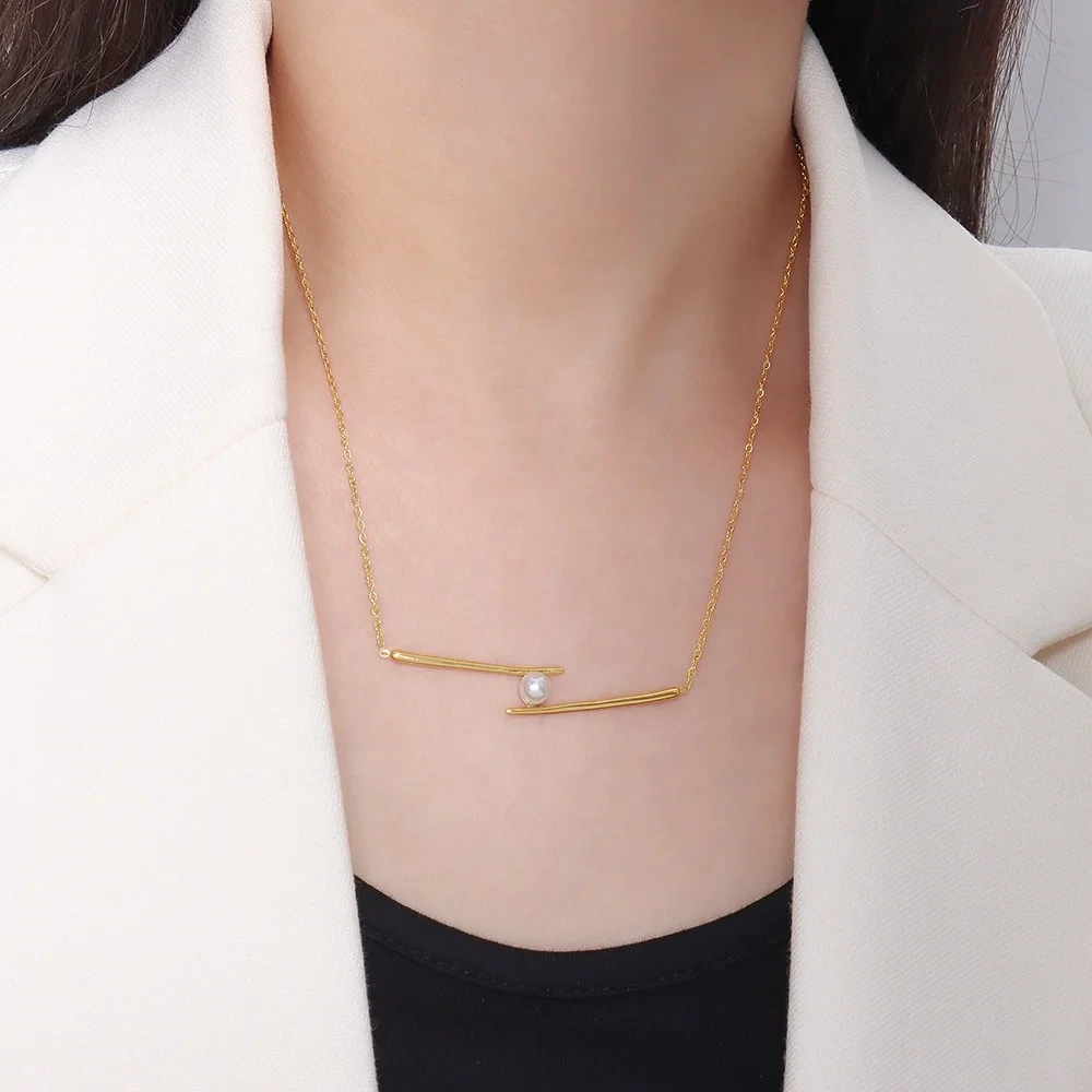 Hot Steel Necklace TRENDY SLKS Jewelry Brand 7