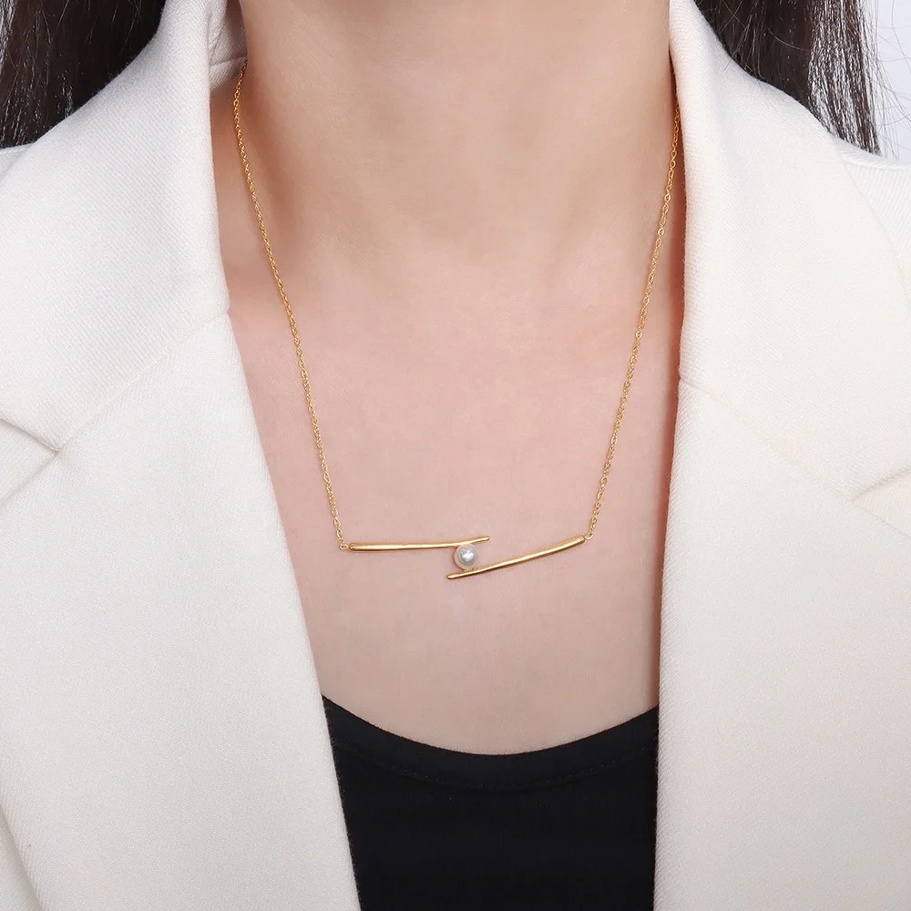 Hot Steel Necklace TRENDY SLKS Jewelry Brand 3