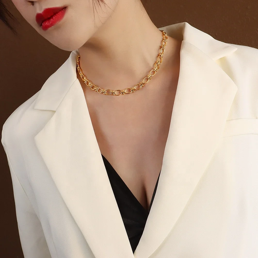 Wholesale Steel Necklace SLKS Jewelry Brand 3