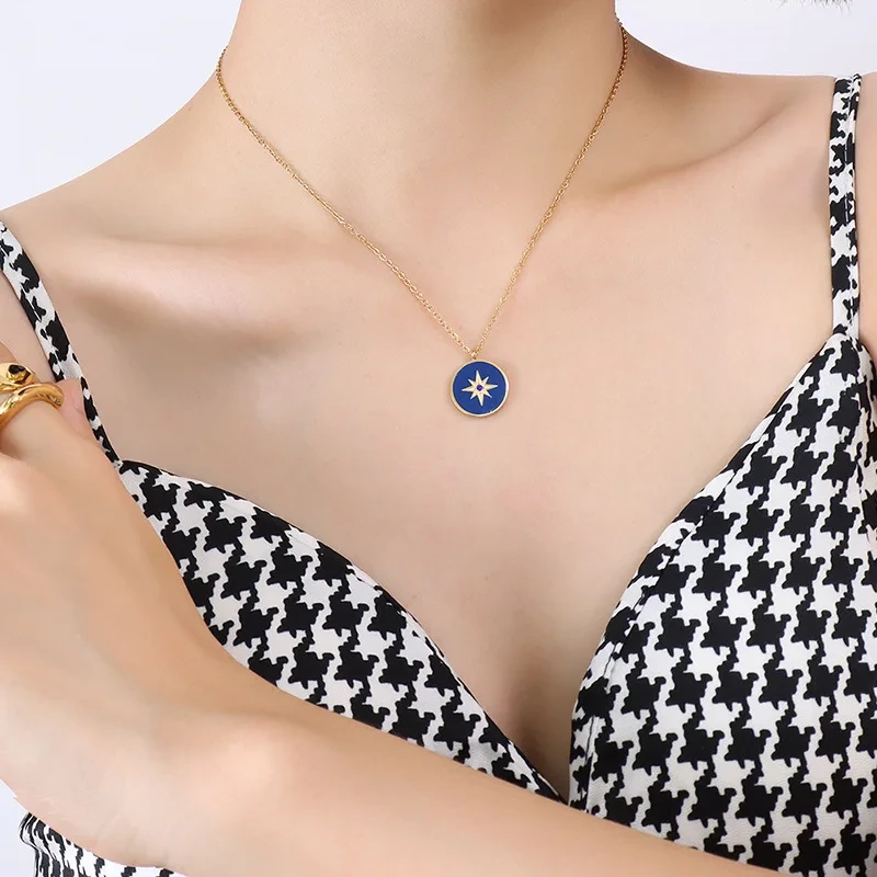Wholesale Stainless Steel Necklace Wholesale SLKS Jewelry Brand 5