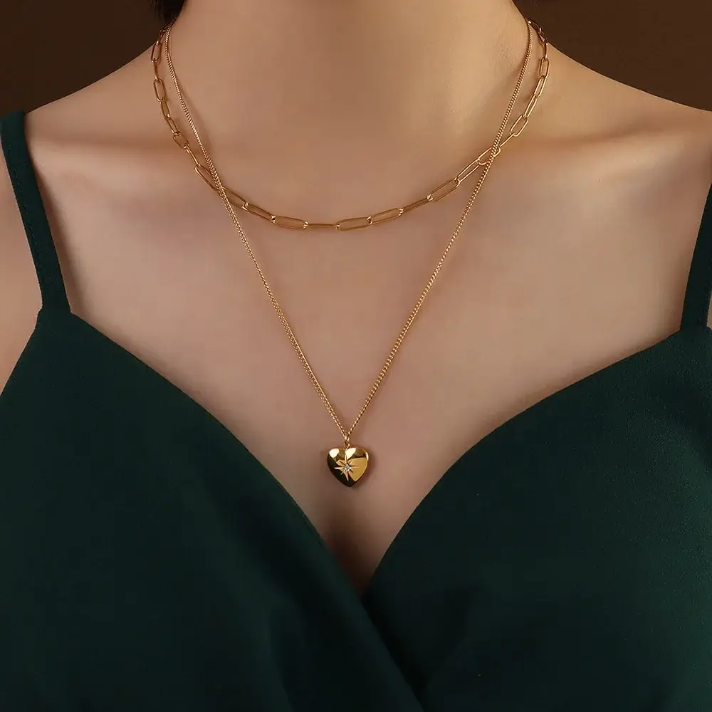 Stainless Necklace None SLKS Jewelry Company 3