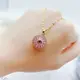 Hot Stain Steel Necklace Rotating Crystal Necklace SLKS Jewelry Brand 4