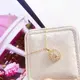 Hot Stain Steel Necklace Rotating Crystal Necklace SLKS Jewelry Brand 5