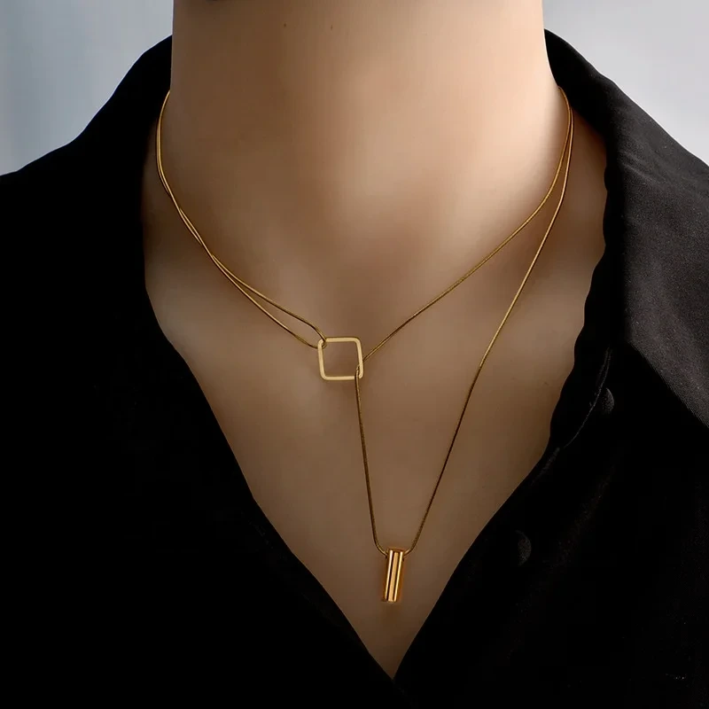 Wholesale Stainless Mens Necklace SLKS Jewelry Brand 3
