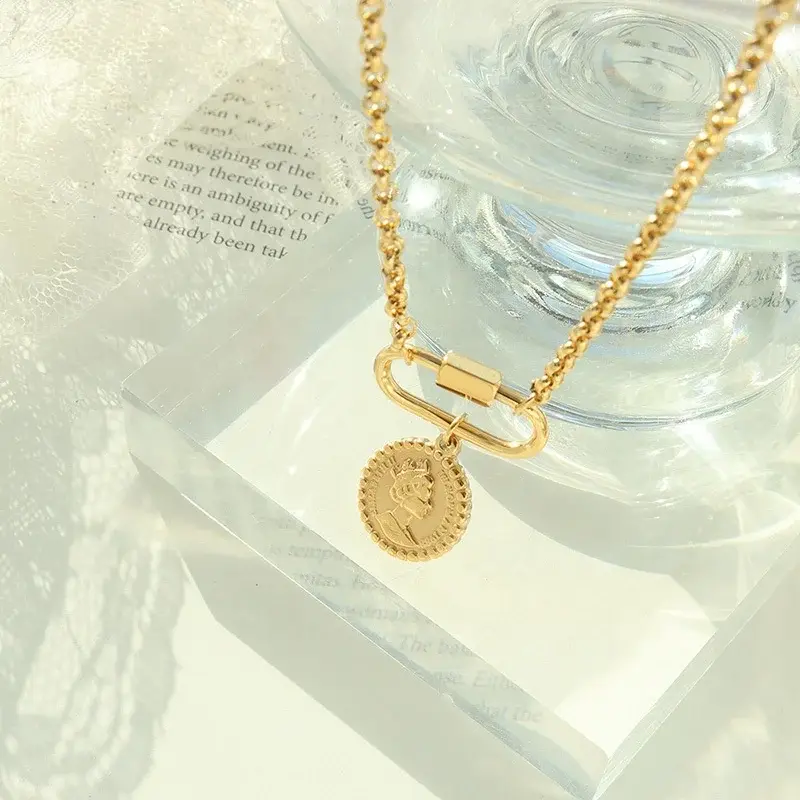 Stainless Silver Necklace SLKS Jewelry Manufacture No Rust 5