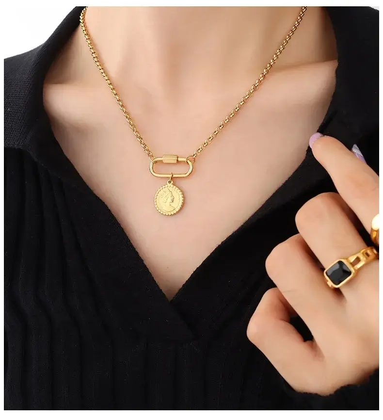 Stainless Silver Necklace SLKS Jewelry Manufacture No Rust 4