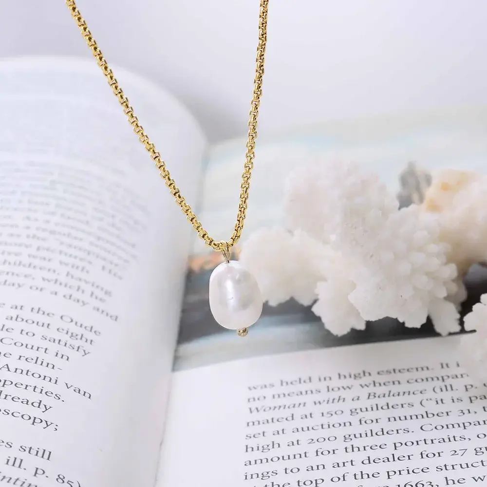 Hot Stainless Steel Pendant Necklace About 40cm+5cm Extention SLKS Jewelry Brand 5