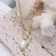 Hot Stainless Steel Pendant Necklace About 40cm+5cm Extention SLKS Jewelry Brand 7