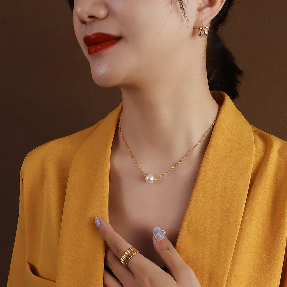 Wholesale Stainless Silver Necklace SLKS Jewelry Brand 3