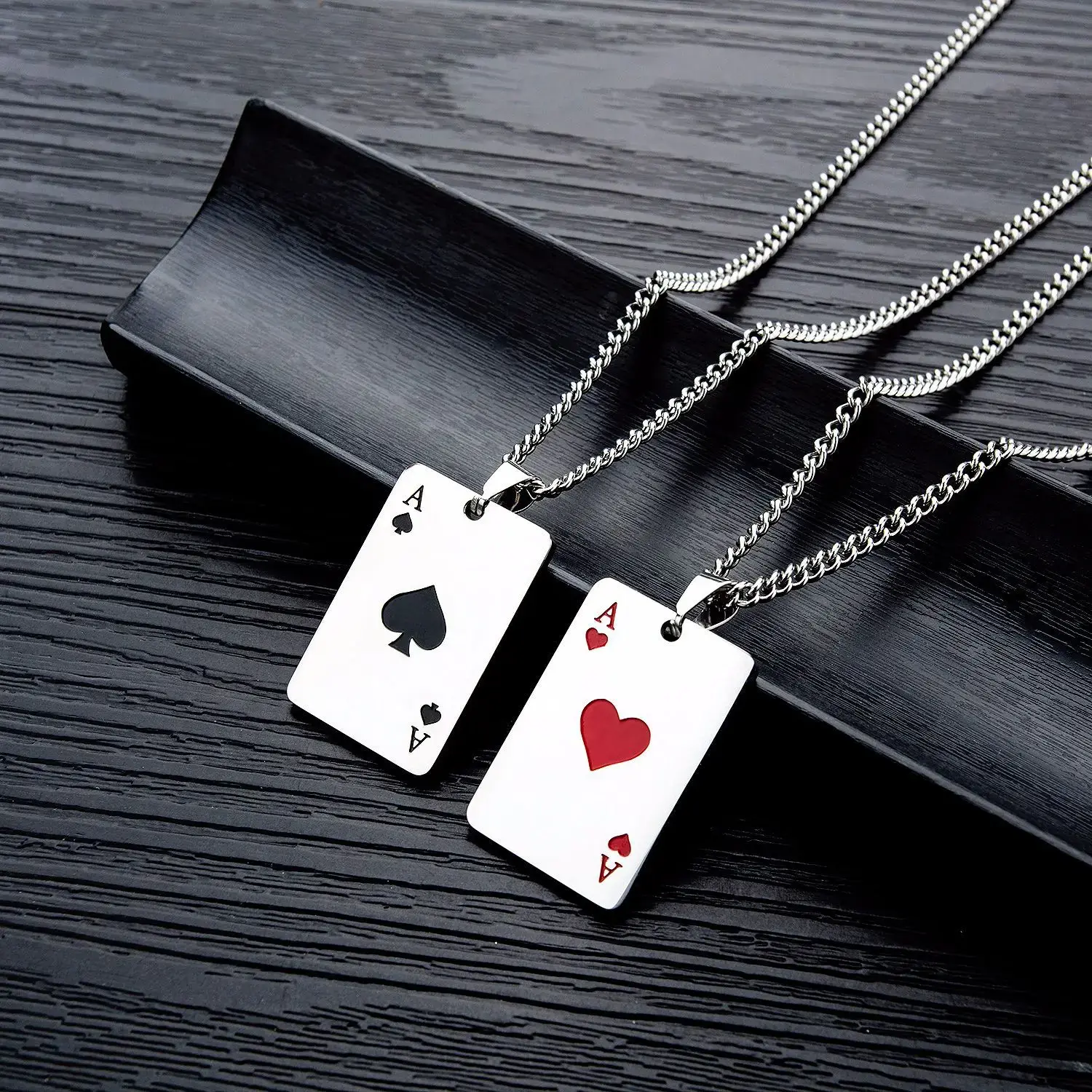 Stainless Steel Jewelry Necklace SLKS Jewelry Brand Stainless Steel Women's 4