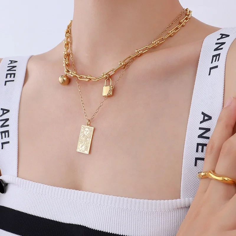 SLKS Jewelry Brand Stainless Steel Necklace Supplier-1 7