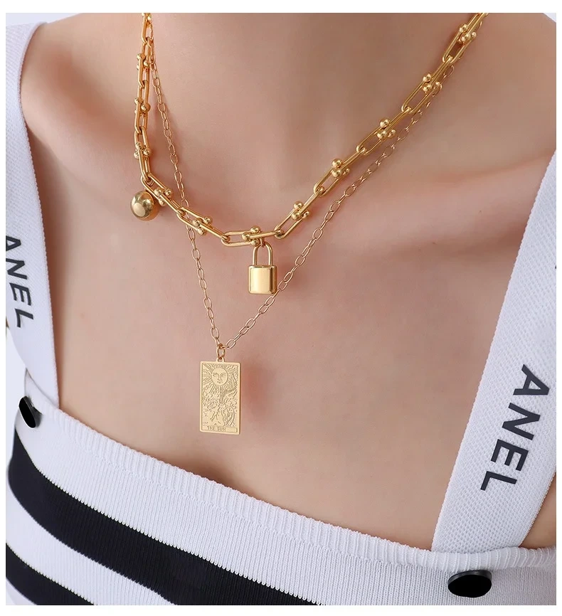 SLKS Jewelry Brand Stainless Steel Necklace Supplier-1 6