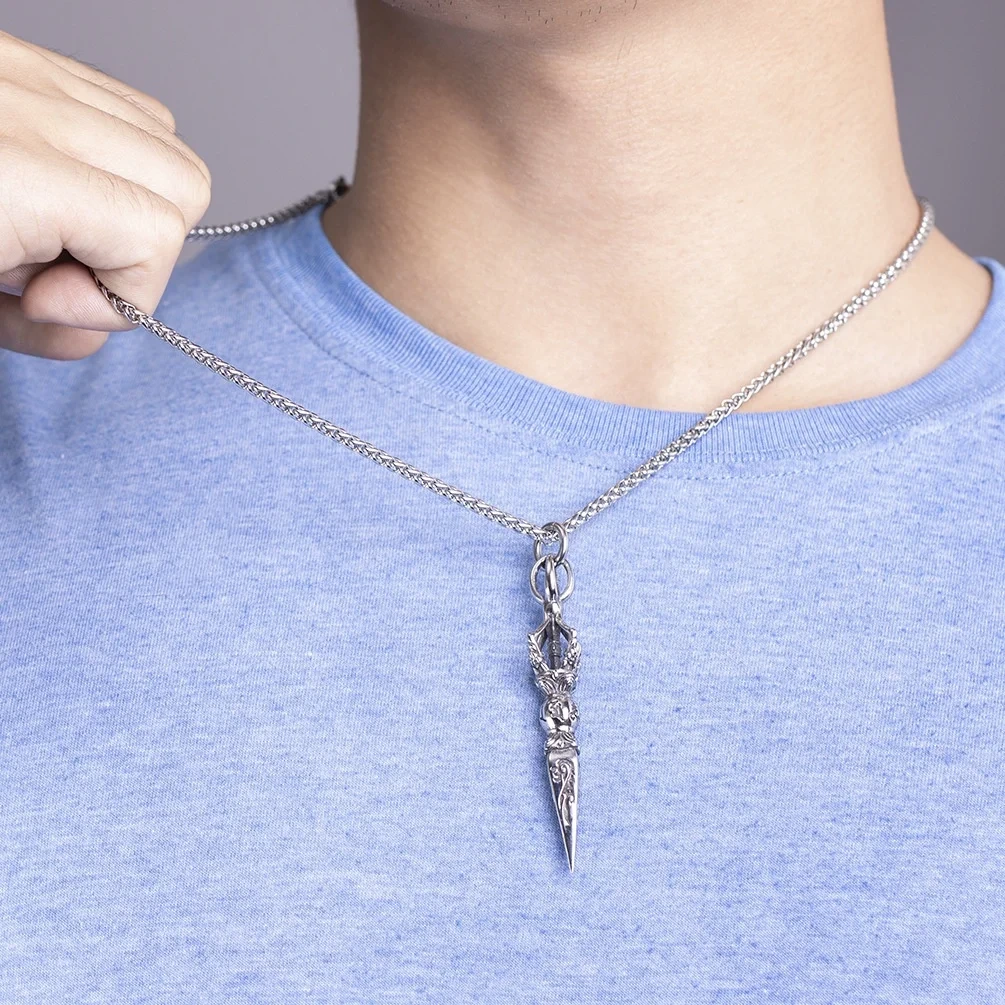 Stainless Mens Necklace SLKS Jewelry Manufacture TRENDY 2
