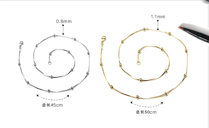 OEM Stainless Necklace SLKS Jewelry Link Chain 6