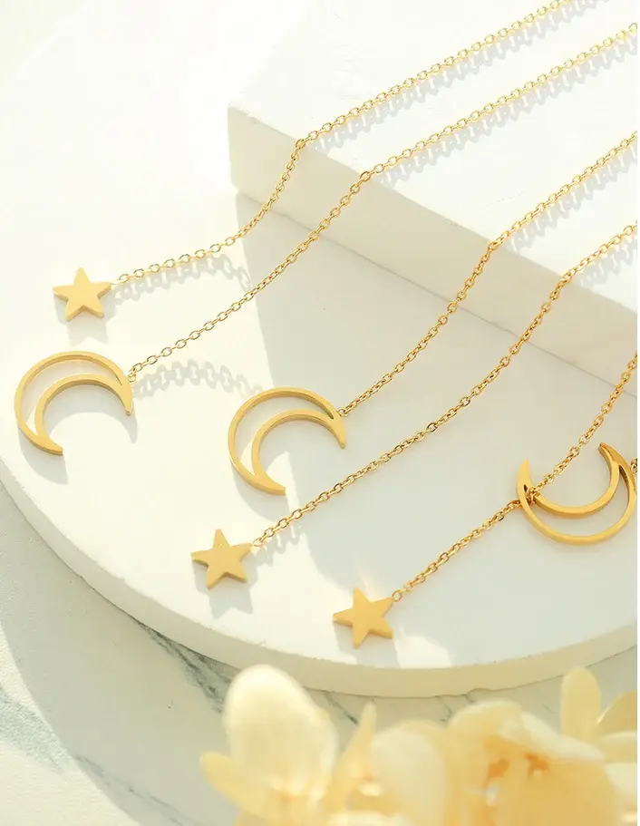 Stainless Steel Necklace Bulk Women's - - SLKS Jewelry 6