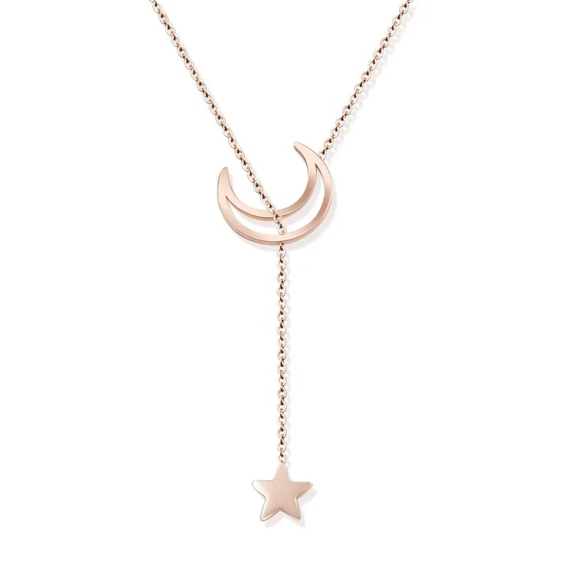 Hot Stainless Steel Chain Necklace Opp Bag SLKS Jewelry Brand 2