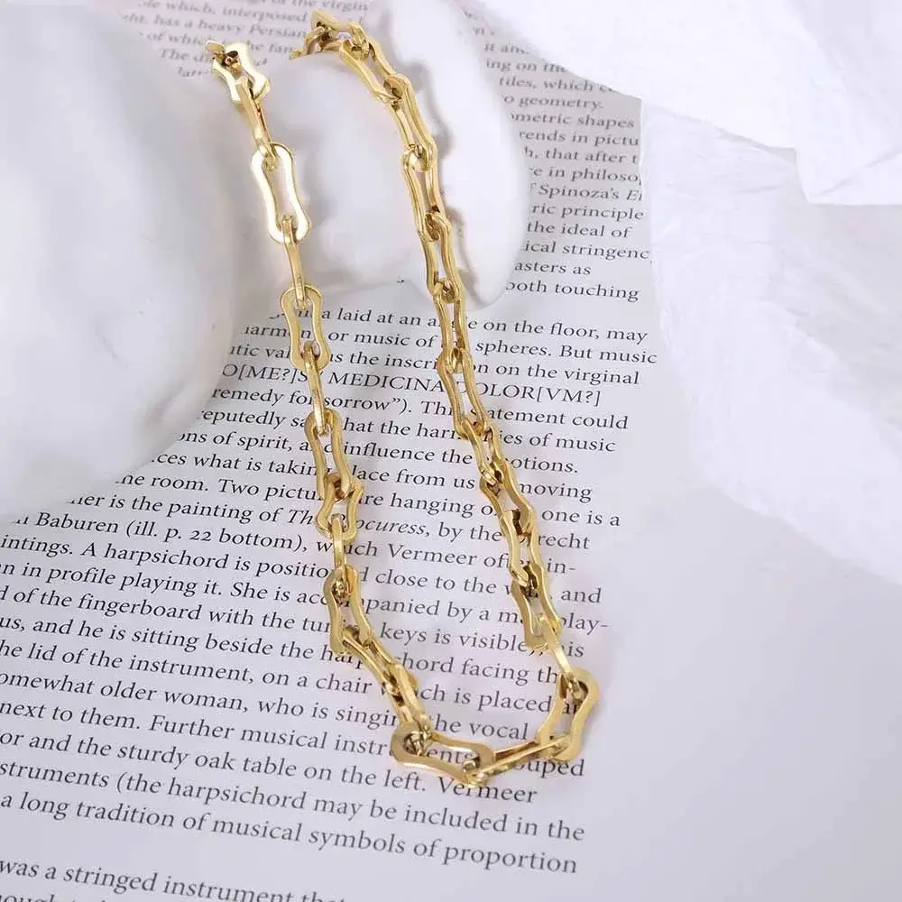 Stainless Silver Necklace SLKS Jewelry, Gift 2