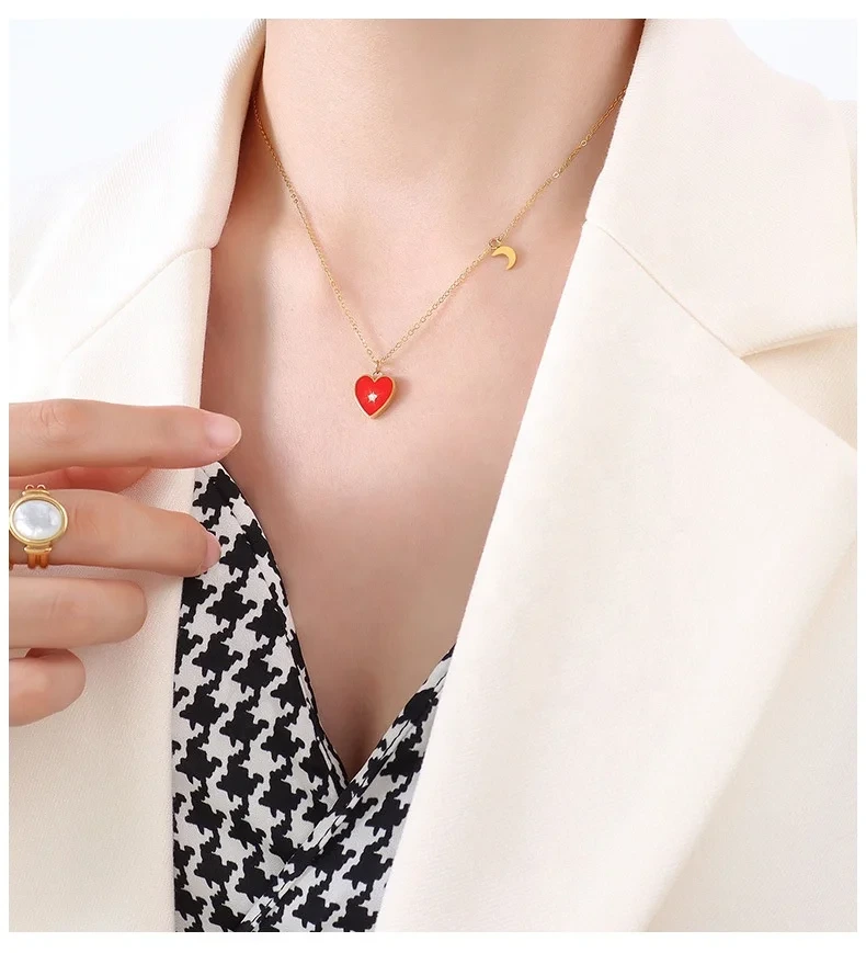 Hot Wholesale Stainless Steel Jewelry SLKS-NS213 SLKS Jewelry Brand 3